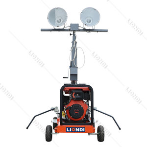 Torre de Luz Móvil para Operaciones en Campo, Iluminación Temporal Resistente para Obras - Product Image 6