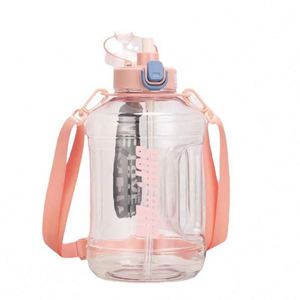 Botella de Agua Deportiva Aislada para Viajes, Termo Personalizado con Asa para Bebidas Deportivas - Product Image 1