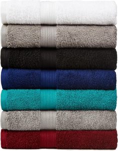 Juego de Toallas de Lujo al por Mayor, Teñidas con Hilo, Sin Torsión, 100% Algodón, Toalla Facial Suave para Hotel, Toalla de Baño Suave con Rayas Jacquard para Spa - Product Image 1