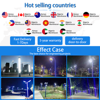 Luminaire de Jardin LED Moderne et Étanche pour Pilier de Porte, Éclairage Double Face pour Paysage de Jardin, Décoration de Place et Allées