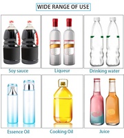 Machine de remplissage semi-automatique de liquides avec pompe magnétique 2L pour mini flacons de 60ml d'huiles essentielles et toniques de voyage