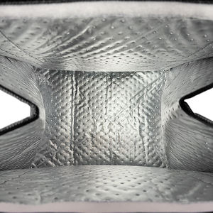 Sac isotherme écologique non tissé pas cher avec poignée, imprimé, pour livraison de repas, emballage de bouteilles et promotions, réfrigéré par glace - Product Image 2