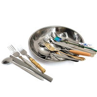 Set Peralatan Makan Pemasok Peralatan Makan Stainless Steel untuk Restoran Set Peralatan Makan Industri Pabrik B2B