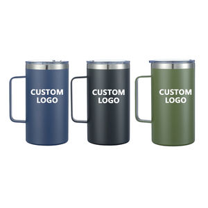 Gift Wholesale Stainless Steel 304 Vacuum <b>Tumbler</b> 6-12 Hours Insulation Leakproof <b>Lid</b> <b>Straw</b> American Style Camping Coffee Beer - Product Image 1