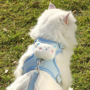 पिल्ला कुत्ते कर्षण रस्सी निहित छोटे कुत्ते टेडी बिमी भालू विशेष छाती स्ट्रैप पिल्ला चेन चलना रस्सी - Product Image 1