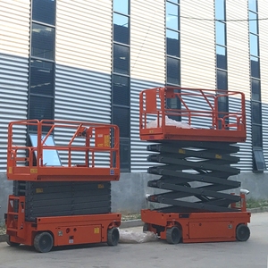 Plataforma Elevadora de Tijera Hidráulica Eléctrica Portátil de 320 kg para Mantenimiento y <span class=keywords><strong>Alquiler</strong></span> - Product Image 5