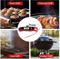 Thermomètre numérique de cuisine le plus vendu avec sonde externe et pliable pour la cuisson et le barbecue, avec alarme sonore