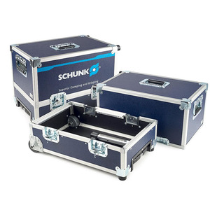 شكل هيكل متعدد الاستخدامات من سبائك الألومنيوم عجلات شفافة للبيع حافظة عرض تجريبي مع فوم للتثبيت - Product Image 4