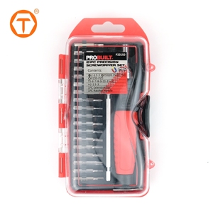 21Pcs Multifunction Repair Tool Kit Phillips Slotted <strong>Hex</strong> Pozi <strong>Torx</strong> T8 Head Screws Precision Screwdriver Bit <strong>Set</strong> with Case - Product Image 1