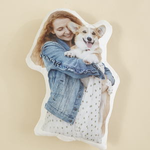 Copricuscini sublimati personalizzati a forma quadrata e cuscini avvolgenti con Logo peluche per decorazioni per la casa - Product Image 6