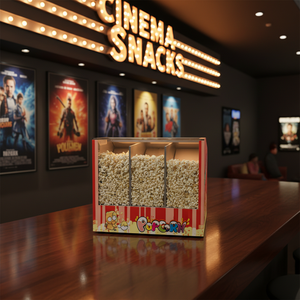 Vetrina Riscaldante per Popcorn Mantiene il Popcorn Fresco - Product Image 2