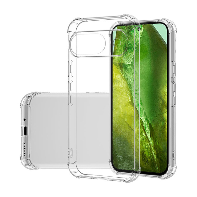 Clear TPU Bumper Phone Case for Google Pixel 10 Pro XL 10 9A 9 PRO XL 5G Shockproof Silicone Bumper Cover