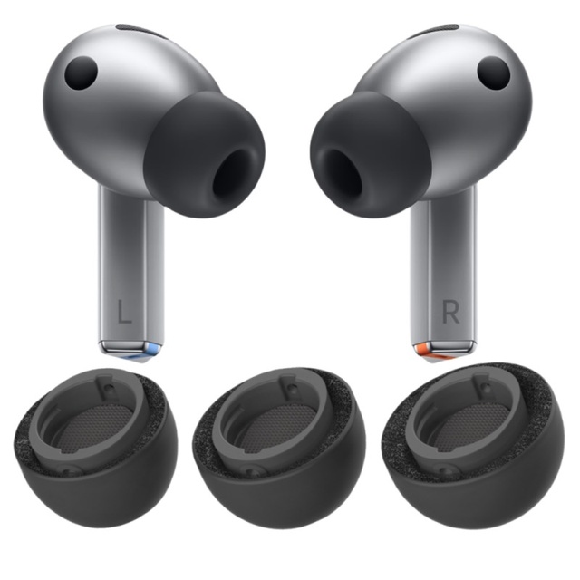 Memory Foam Earbud Tips for Samsung Galaxy Buds3 Pro Noise Canceling Foam Ear Replacement Tip for Samsung Galaxy Buds Pro 3