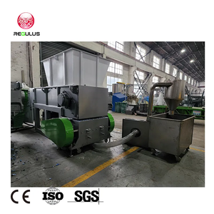 PVC Ống tái chế máy tự động PE bảng PP Bìa vỏ bọc băm nhỏ nghiền đội thiết bị Shredder và máy nghiền 2 trong 1 - Product Image 2