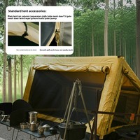 Tente gonflable d'extérieur quatre saisons pour 23 personnes, camping en couple, prête à l'emploi, abri pliable automatique et portable, robuste 3000 mm
