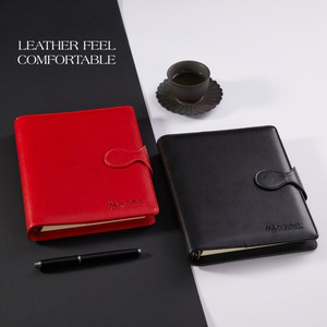 Cuaderno de Piel Sintética A5 de Alta Calidad y Juego de Bolígrafos, Agenda de Negocios con Logotipo Personalizado, Cuaderno Promocional - Product Image 2