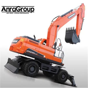 Anra Loader Doosan DX210W9C Excavadora hidráulica Cargador de ruedas frontal Alta capacidad de carga útil Componentes del núcleo del motor - Product Image 1