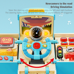 Jouet de simulation de conduite de voiture de déformation, <span class=keywords><strong>bus</strong></span> de bébé, jouet de simulation de <span class=keywords><strong>volant</strong></span> de dessin animé pour enfants - Product Image 3
