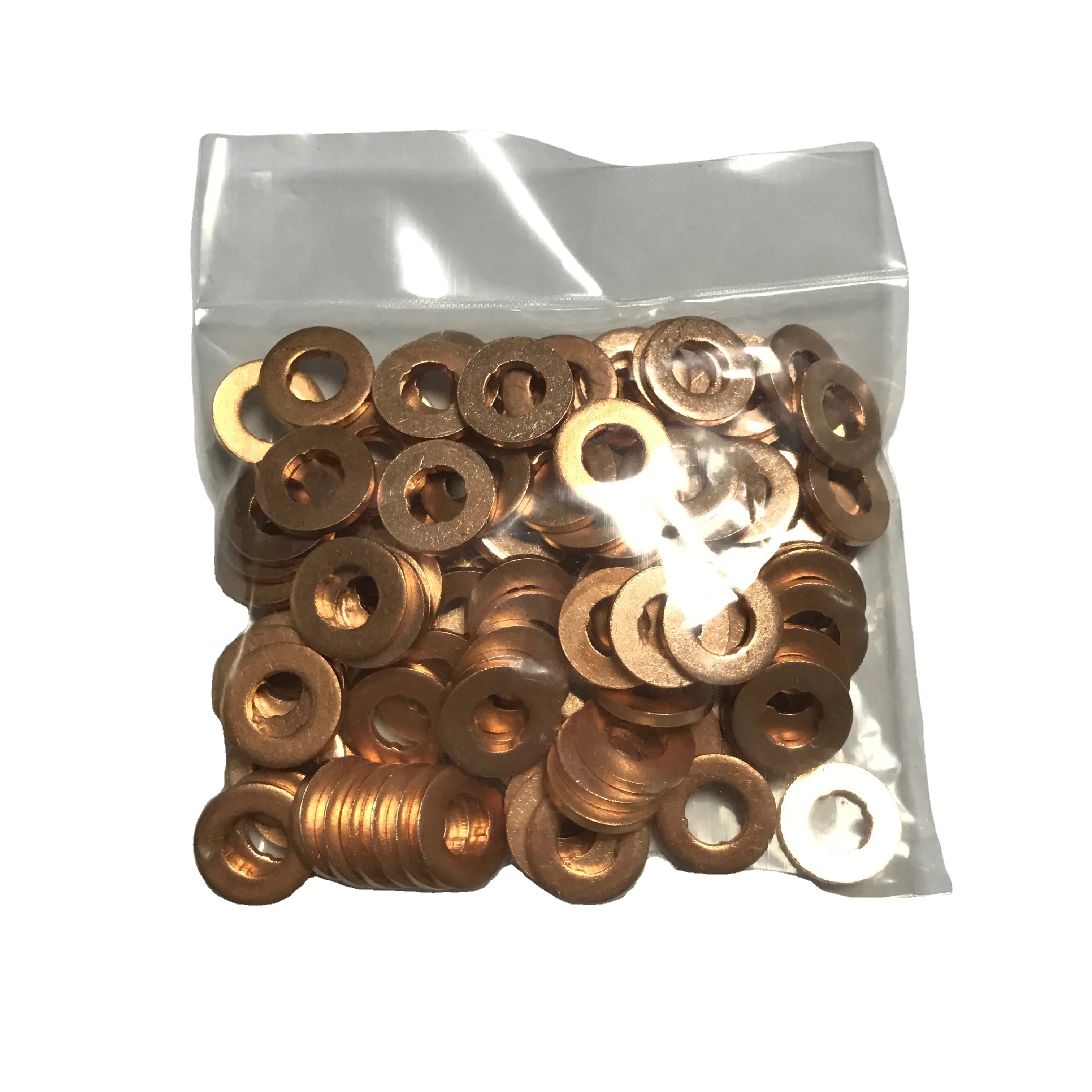 Injector oil seal shim F00vc17503 copper washer with high precision