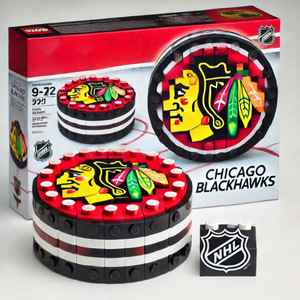 Juguete Educativo de Construcción con Micro-Partículas de Plástico ABS de la Serie Hockey sobre Hielo para Fanáticos y Entusiastas del Deporte, Edades 14+ - Product Image 4