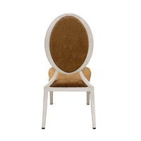 Fabricant de mobilier d'hôtel personnalisable, chaises de salle à manger modernes en tissu pour restaurant et hôtel, chaises empilables de style français