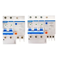 Disjoncteur différentiel Chint RCCB NXBLE-63 NXBLE-32 1P+N 2P 4P 3P 6A 25A 10A 32A 16A 40A 20A 50A 63A