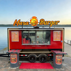 Remorque de cuisine mobile entièrement équipée pour la vente de tacos en rue aux États-Unis, chariot de restauration mobile - Product Image 6