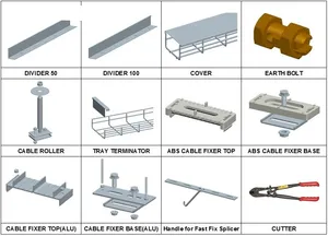 Outdoor Stainless Steel High Quality Customized Rustproof Powder Coated Wire Mesh Cable Tray