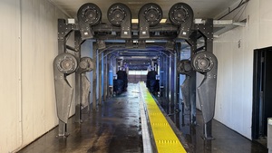 Shinewash <span class=keywords><strong>Macchina</strong></span> <span class=keywords><strong>Lavaggio</strong></span> Auto a Tunnel da 40 Metri Completamente Automatica, Può <span class=keywords><strong>Lavare</strong></span> Più Auto Contemporaneamente, Supporto a Doppia Pista Piatta - Product Image 2