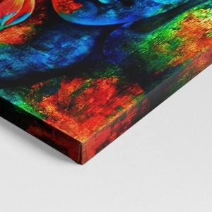 Zen Slaapkamer Wall Art Kleurrijke Abstracte <span class=keywords><strong>Ganesha</strong></span> Canvas Prints Met Lotus Bloem Moderne Boeddha Foto Ingelijst Kunstwerk Woonkamer - Product Image 5