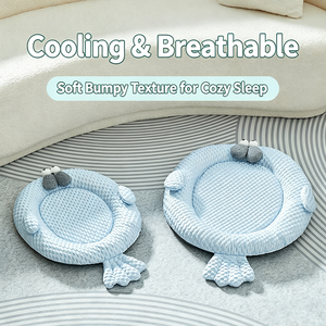 Dog <b>Nest</b> Summer Cool <b>Nest</b> Pet <b>Nest</b> Breathable Ice Bean Ice Pad Sleeping Mat Summer Cool Dog Pad Sleeping <b>Nest</b> Pet Supplies - Product Image 5
