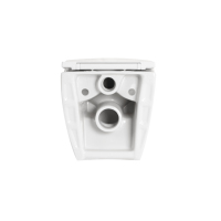 AIDI ADG-M3101 CE Classic Salle de bain UF Siège de toilette sans rebord en céramique ronde suspendue au mur