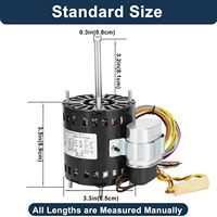 D1127 Refrigeration Fan Motor 115/230V 1550RPM