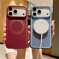 Nouvelle conception, étui magnétique respirant à trous pour dissipation thermique pour iPhone 18 Pro Max 17 16 Funda