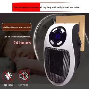 Mini Calefactor Portátil, Ventilador de Aire Caliente Pequeño para el Hogar, Calentador Multifuncional de Escritorio para Oficina - Product Image 4