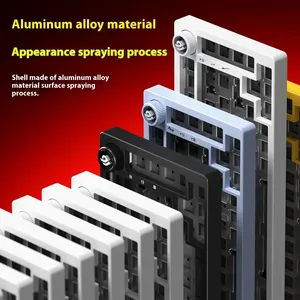 Leobog คีย์บอร์ดสำหรับเล่นเกมระบบกลไก RGB ไร้สายพร้อม2.4G hotswap Kit USB-C 78ปุ่มแบบปลั๊กแอนด์เพลย์อะลูมิเนียม Hi75C โปร - Product Image 2