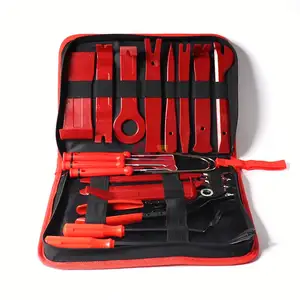 38 Pcs di Fissaggio Strumento di Rimozione, Della Leva di Kit Per Auto Pannello Strumento Radio Removal Tool Kit, auto Clip di Pinze Trim Removal Tool