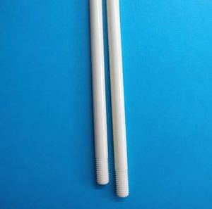 Tige en céramique M6M8 Tige filetée en céramique d'alumine 99% pour <span class=keywords><strong>PECVD</strong></span> - Product Image 2