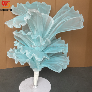 Nouvelle Conception Lisse, Très Populaire, Décoration de Fond Personnalisée pour Mariage et Hôtel, Grandes Fleurs de Table Faites à la Main - Product Image 3