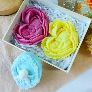 J10-367 bébé <span class=keywords><strong>ange</strong></span> aromathérapie bougie Silicone <span class=keywords><strong>moule</strong></span> bricolage Rose fleur <span class=keywords><strong>ange</strong></span> plâtre ornement broyeur - Product Image 3
