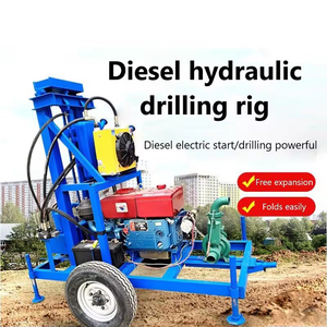 Automatic <strong>Small</strong> Electrical 300M Deep Dth Borehole Hydraulic Water Well Drilling <strong>Rig</strong> Rock Drilling Machine - Product Image 6