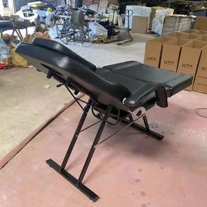 Cama de Masaje Ajustable para Salón de Belleza, Spa, Silla de Tatuaje, Mueble Profesional Portátil para Masajes - Product Image 4