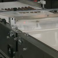Machine d'emballage automatique de chocolat en forme carrée avec feuille d'aluminium et étiquetage pour barres chocolatées