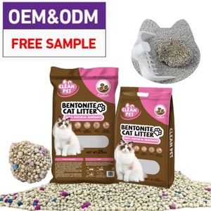 ทรายแมวเบนโทไนต์โซเดียม OEM ODM จับตัวเป็นก้อนเร็ว ควบคุมกลิ่นลาเวนเดอร์ - Product Image 1