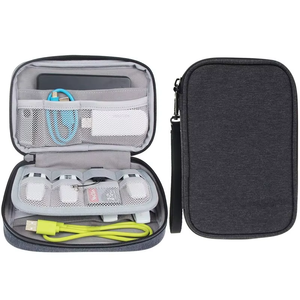 Nhà Máy Bán buôn tùy chỉnh du lịch tiện ích trường hợp cáp tổ chức với xử lý cho thiết bị điện tử Phụ kiện Lưu trữ túi - Product Image 4