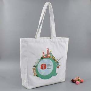 Sac fourre-tout en toile de qualité supérieure avec poche et fermeture éclair, avec poches intérieures, fabricant de tissu en toile pour sacs - Product Image 4