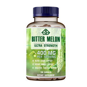 Suplemento de Melón Amargo Extra Fuerte OEM para Control de Peso en Adultos y Salud Digestiva, 120 Cápsulas - Product Image 2
