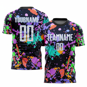 T-shirt de football par sublimation personnalisée maillot d'équipe de football t-shirts de football à séchage rapide maillot de football uniforme de football maillot de football - Product Image 1