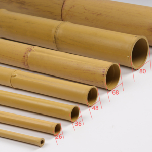 Poteau en <span class=keywords><strong>bambou</strong></span> synthétique HDPE pour clôture décorative extérieure, idéal pour les jardins et aménagements paysagers - Product Image 1