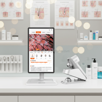 Ultimo Dispositivo di Bellezza AI Digitale 2 in 1 con Analizzatore di Pelle e Cuoio Capelluto a Tripla Immagine Spettrale, Fotocamera da 8MP con Ingrandimento 50x per la Perdita dei Capelli